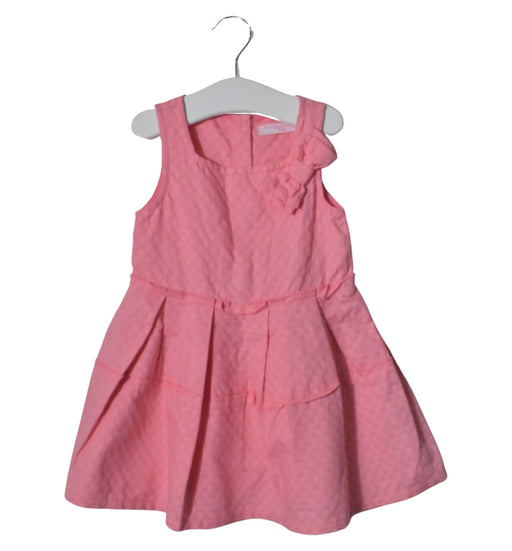 A Pink Sleeveless Dresses from Gingersnaps in size 18-24M for girl. (Front View)