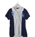 A Navy Short Sleeve Polos from Polo Ralph Lauren in size 11Y for girl. (Front View)