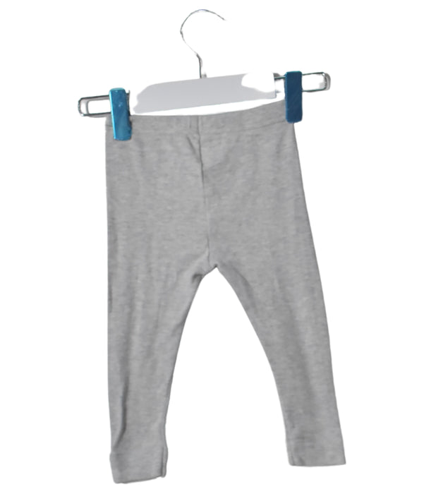 A Grey Leggings from Petit Bateau in size 6-12M for neutral. (Back View)