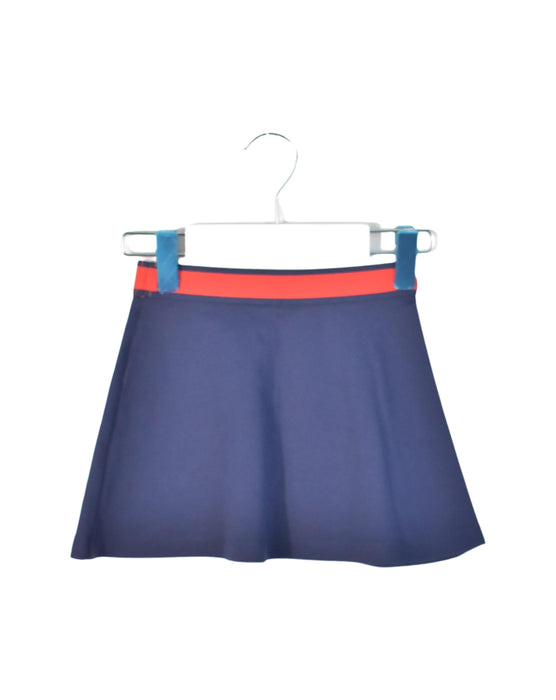 A Navy Mid Skirts from Janie & Jack in size 2T for girl. (Front View)