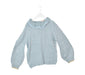 A Blue Knit Sweaters from Louise Misha in size 7Y for girl. (Front View)