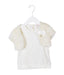 A White Short Sleeve Tops from Nicholas & Bears in size 3T for girl. (Front View)
