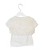 A White Short Sleeve Tops from Nicholas & Bears in size 3T for girl. (Back View)