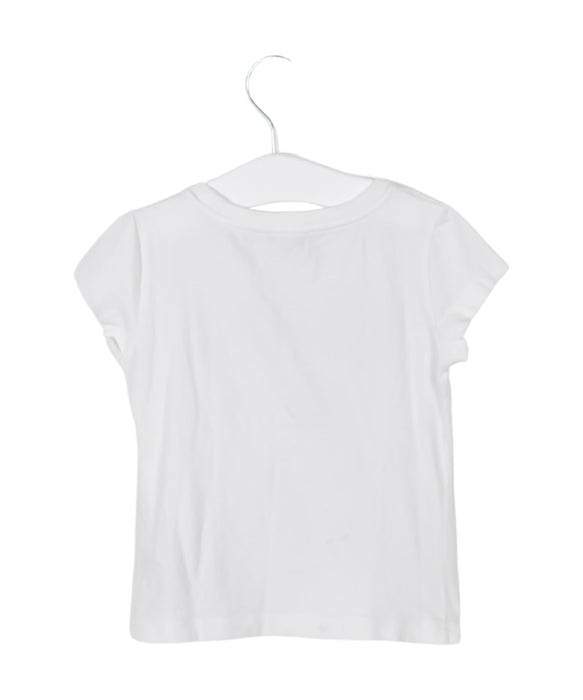A White Short Sleeve T Shirts from Moschino in size 4T for girl. (Back View)