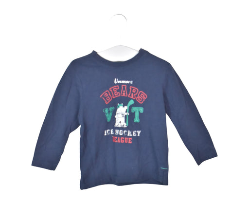 A Navy Long Sleeve Tops from Orchestra in size 6-12M for boy. (Front View)