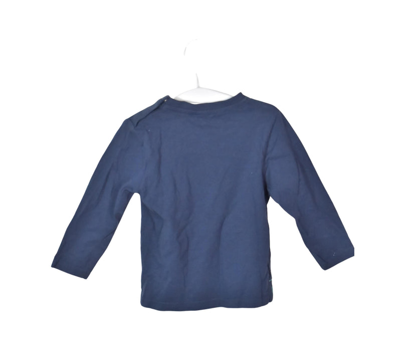 A Navy Long Sleeve Tops from Orchestra in size 6-12M for boy. (Back View)