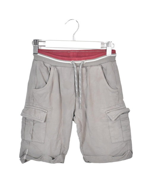 A Grey Shorts from Boboli in size 7Y for boy. (Front View)