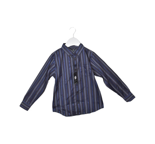 A Blue Shirts from Chickeeduck in size 6T for boy. (Front View)