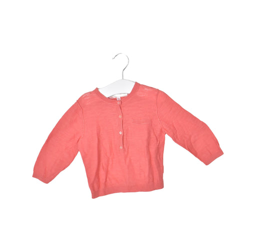 A Red Long Sleeve Tops from Bonpoint in size 12-18M for neutral. (Front View)