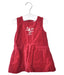 A Red Sleeveless Dresses from Trussardi in size 6-12M for girl. (Front View)