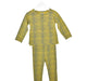 A Yellow Pyjama Sets from Kidscase in size 4T for neutral. (Front View)