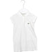 A White Short Sleeve Dresses from Lacoste in size 4T for girl. (Front View)