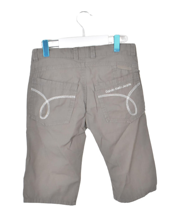A Taupe Shorts from Calvin Klein in size 8Y for boy. (Back View)