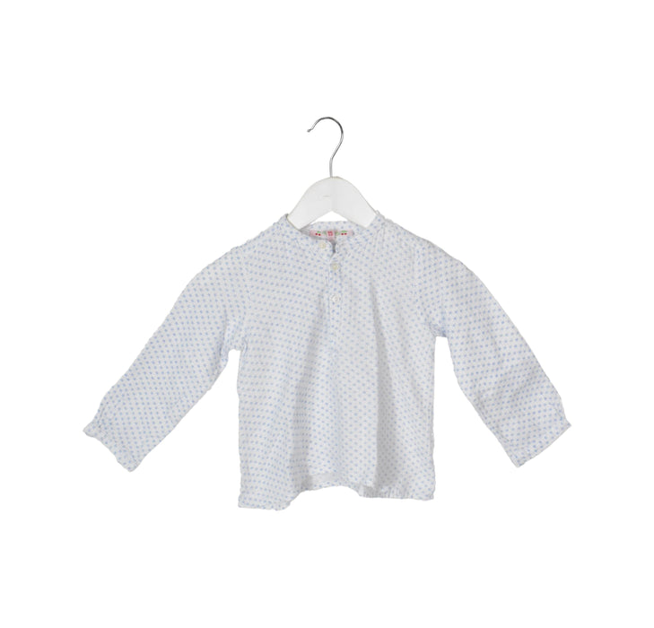A White Long Sleeve Tops from Bonpoint in size 2T for boy. (Front View)