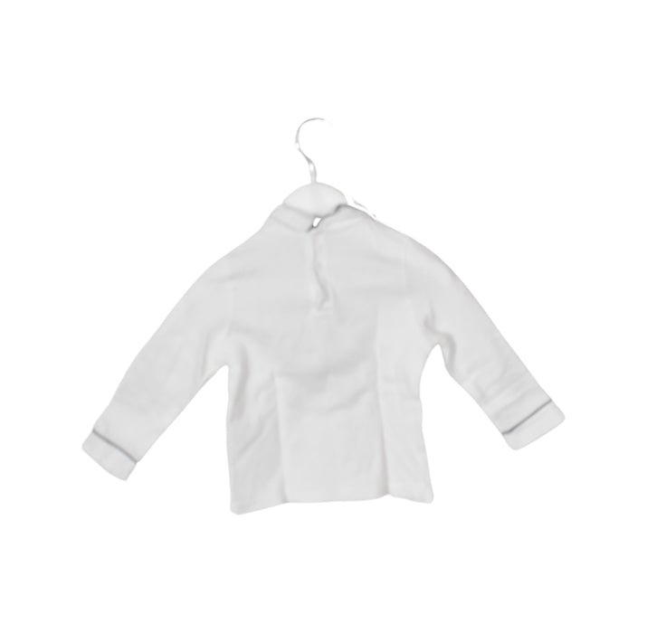A White Long Sleeve Tops from Petit Bateau in size 18-24M for boy. (Back View)