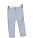 A Blue Casual Pants from Chicco in size 2T for boy. (Back View)