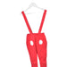 A Red Long Overalls from Disney Junior in size 6T for neutral. (Front View)