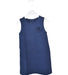 A Navy Sleeveless Dresses from Chicco in size 7Y for girl. (Front View)