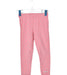 A Pink Leggings from DKNY in size 4T for girl. (Front View)
