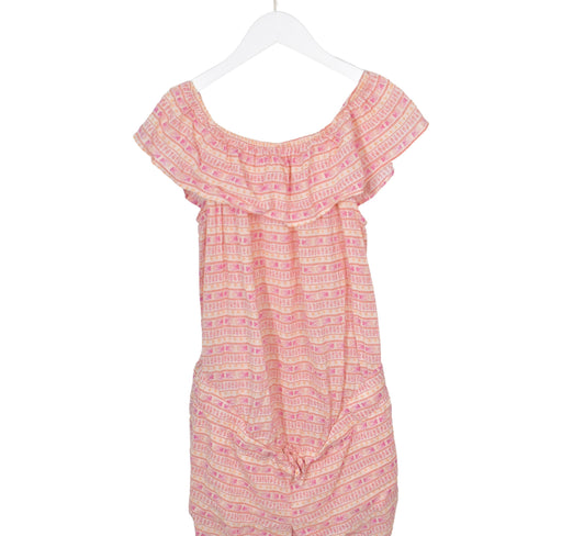 A Pink Sleeveless Rompers from Vertbaudet in size M for maternity. (Front View)