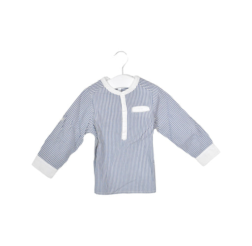 A Blue Long Sleeve Tops from Jacadi in size 18-24M for boy. (Front View)