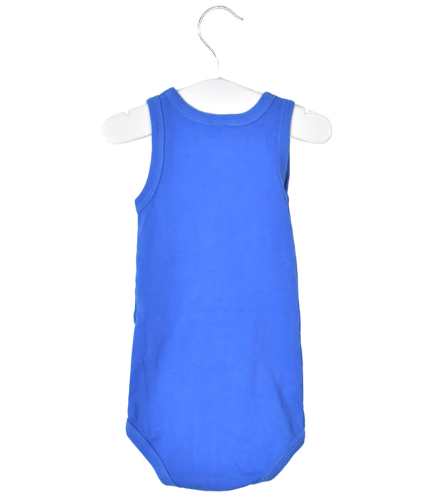 A Blue Bodysuits from Petit Bateau in size 3-6M for neutral. (Back View)