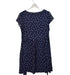 A Navy Short Sleeve Dresses from Seraphine in size M for maternity. (Back View)