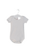 A White Short Sleeve Bodysuits from Boden in size 18-24M for neutral. (Front View)