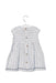 A White Short Sleeve Dresses from Cyrillus in size 6-12M for girl. (Back View)