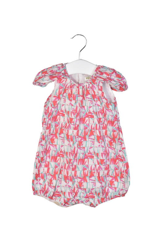 A Pink Sleeveless Rompers from Kenzo in size 3-6M for girl. (Front View)