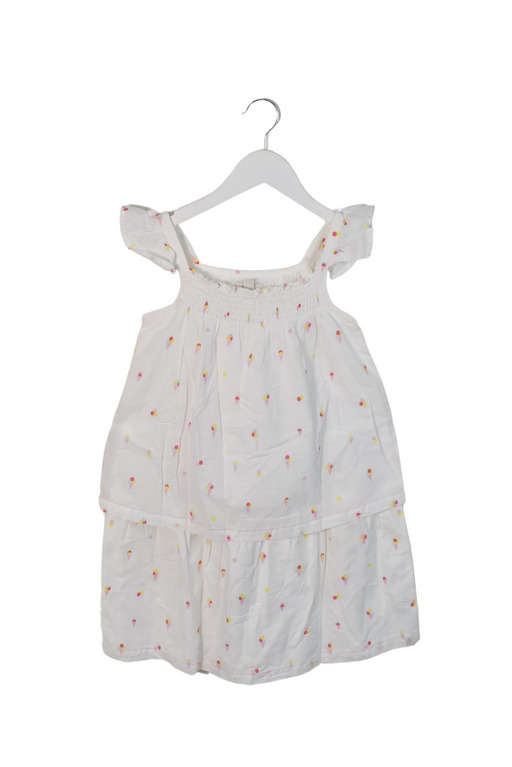 A White Sleeveless Dresses from Esprit in size 8Y for girl. (Front View)