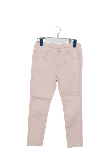 A Pink Casual Pants from Seed in size 8Y for girl. (Front View)