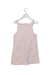 A Pink Overall Dresses from Seed in size 8Y for girl. (Back View)