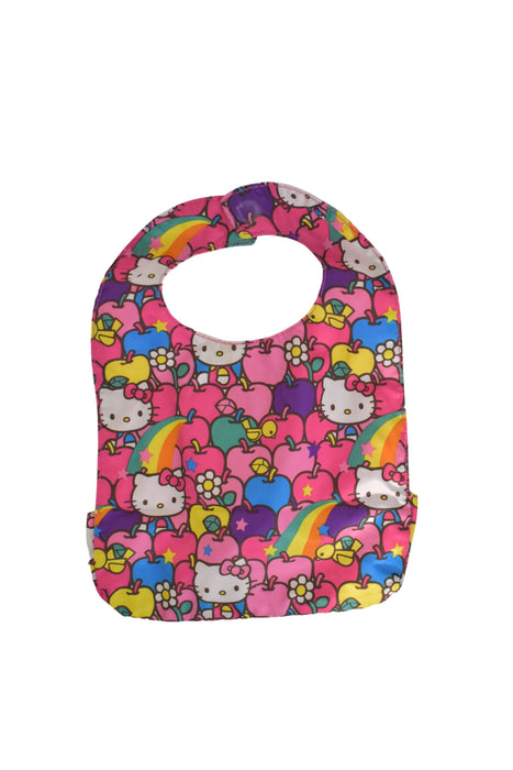 A Pink Bibs from Sanrio in size O/S for girl. (Front View)