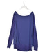 A Purple Long Sleeve Tops from Seraphine in size M for maternity. (Back View)