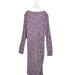A Purple Long Sleeve Dresses from Seraphine in size M for maternity. (Back View)