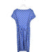 A Blue Short Sleeve Dresses from Seraphine in size M for maternity. (Back View)