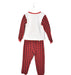 A Red Pyjama Sets from Organic Mom in size 8Y for neutral. (Back View)