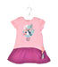 A Pink Short Sleeve Dresses from Sigikid in size 6-12M for girl. (Front View)