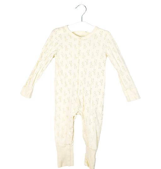 A Yellow Long Sleeve Jumpsuits from bellybutton in size 3-6M for neutral. (Front View)