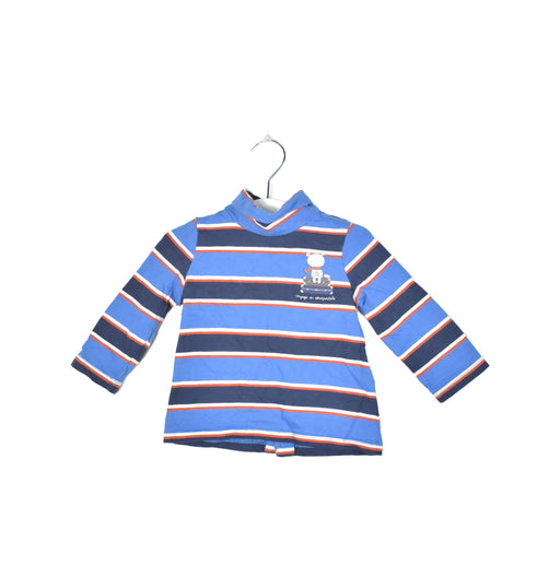 A Blue Long Sleeve Tops from Sergent Major in size 3-6M for boy. (Front View)
