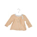 A Orange Long Sleeve Tops from bellybutton in size 3-6M for neutral. (Front View)