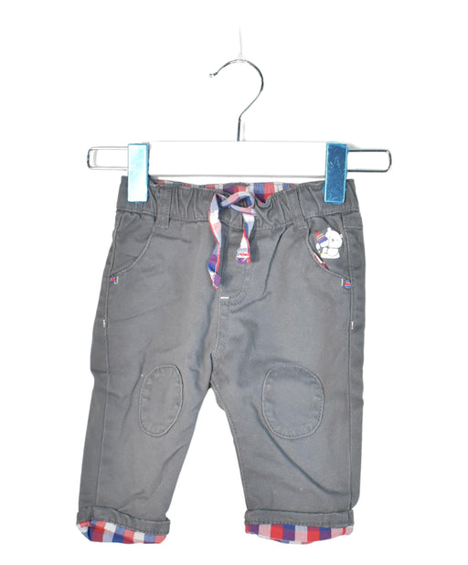A Grey Casual Pants from Sergent Major in size 0-3M for boy. (Front View)