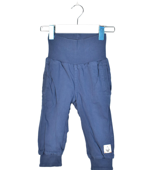 A Navy Sweatpants from Sigikid in size 12-18M for boy. (Front View)