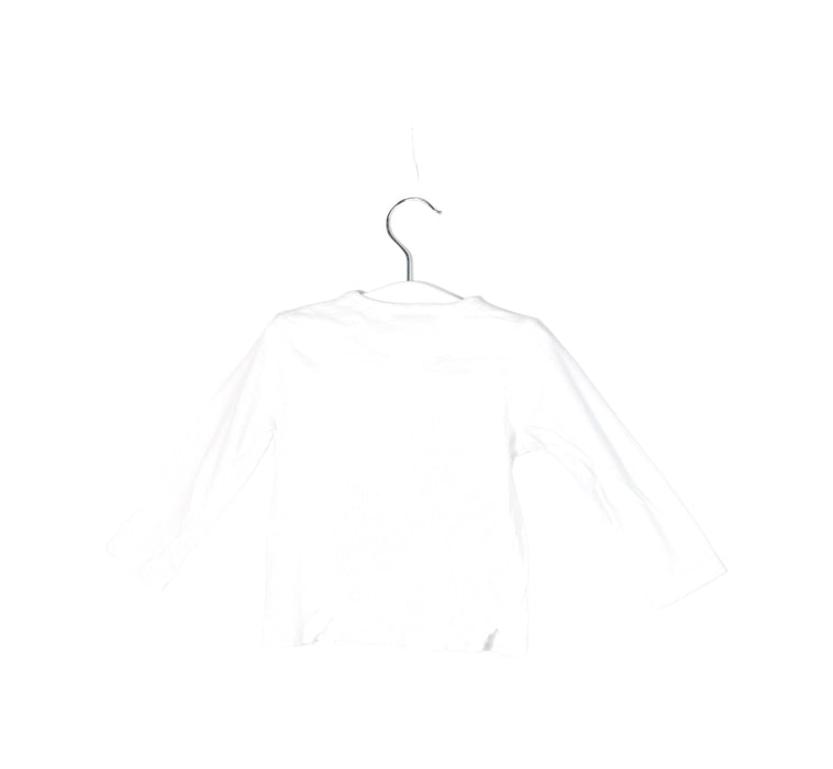 A White Long Sleeve Tops from Steiff in size 6-12M for neutral. (Back View)