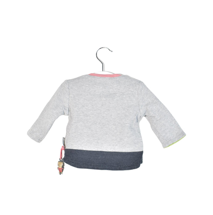 A Green Long Sleeve Tops from Sigikid in size 0-3M for girl. (Back View)