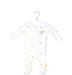 A White Long Sleeve Jumpsuits from Steiff in size 0-3M for neutral. (Front View)