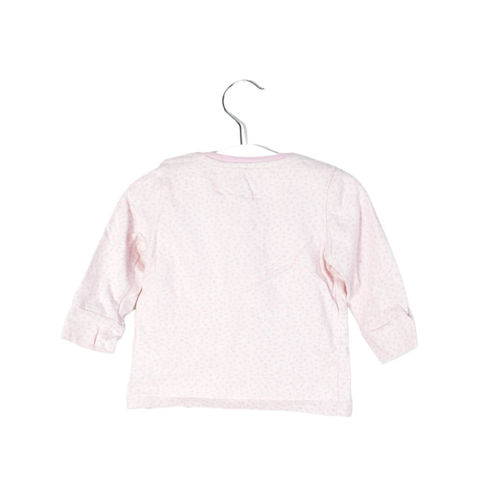 A Pink Long Sleeve Tops from Sigikid in size 3-6M for girl. (Back View)