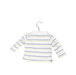A White Long Sleeve Polos from Sergent Major in size 0-3M for boy. (Back View)