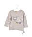 A Taupe Long Sleeve Tops from Sigikid in size 12-18M for neutral. (Front View)